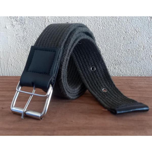 Kit 3 Cinto Correia Masculino Lona Largo Fivela Pino Sport Imagem de Kit 3 Cinto Correia Masculino Lona Largo Fivela Pino Sport