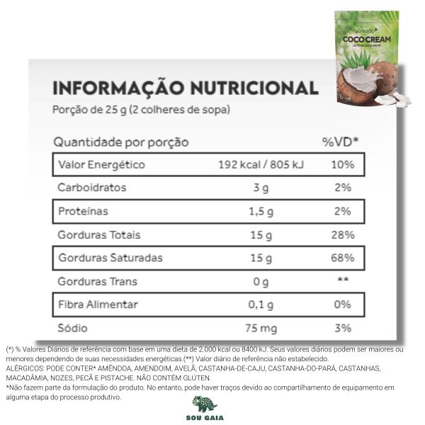 kit 3 Coco Cream Leite Cremoso Em Pó Vegano Sem Açúcar Puravida - Pura Vida Imagem de kit 3 Coco Cream Leite Cremoso Em Pó Vegano Sem Açúcar Puravida