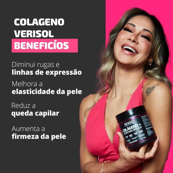 Imagem de Kit 3 Colágenos Renova Be Verisol Com Biotina + Creme Facial