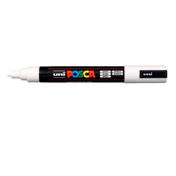 Imagem de Kit 3 Com Caneta Marcador 1M 3M 5M Uni Ball Marcador Posca