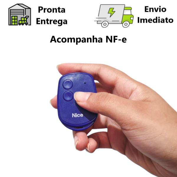 Kit 3 Controle Remoto 3tb Nice Para Portão Eletrônico C/ Pilha 433 Imagem de Kit 3 Controle Remoto 3tb Nice Para Portão Eletrônico C/ Pilha 433