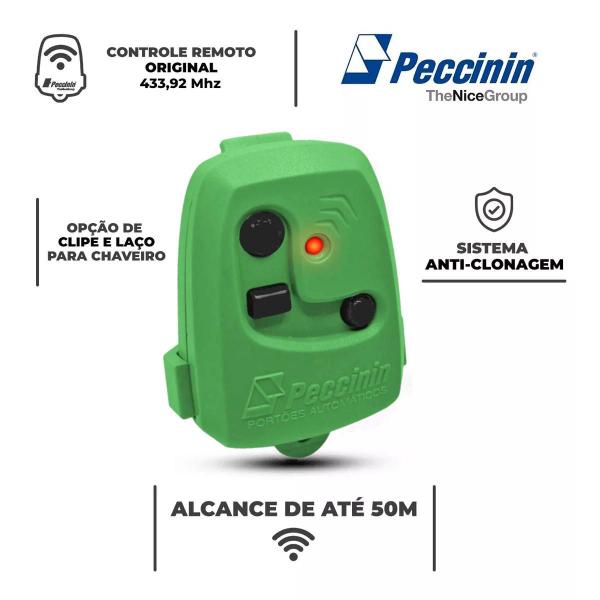 Imagem de Kit 3 Controle Remoto De Portão Eletrônico Peccinin Original