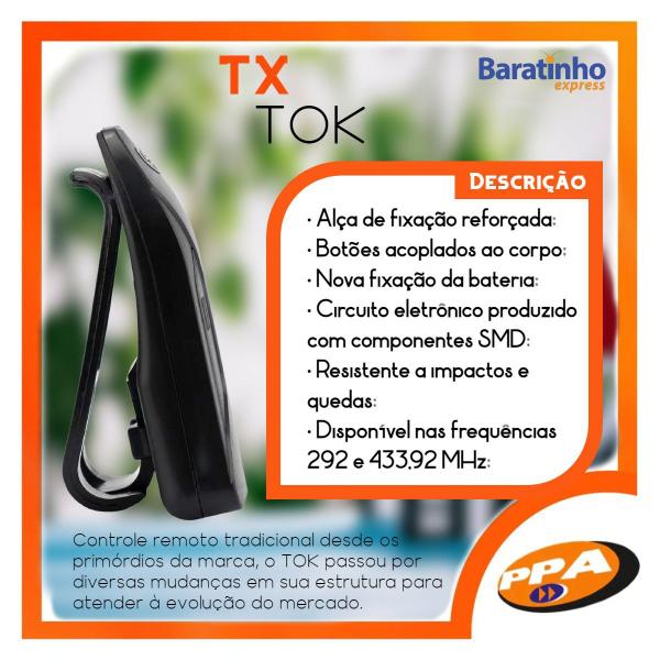 Kit 3 Controle Remoto Tx Tok Portão Universal Ppa Rcg Garen Imagem de Kit 3 Controle Remoto Tx Tok Portão Universal Ppa Rcg Garen
