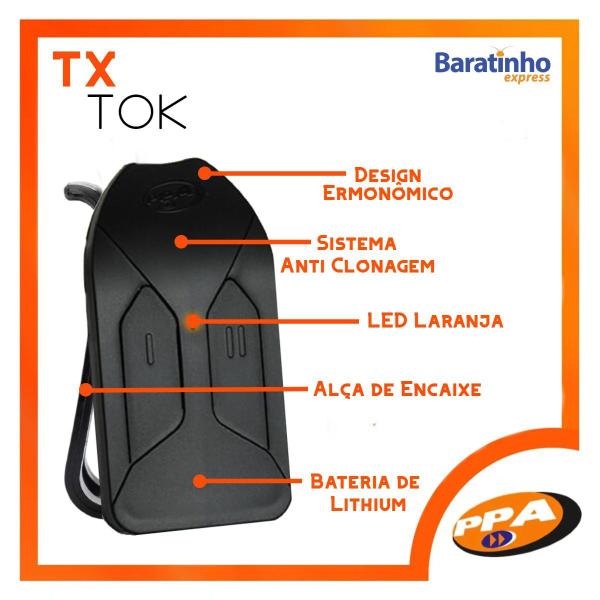 Kit 3 Controle Remoto Tx Tok Portão Universal Ppa Rcg Garen Imagem de Kit 3 Controle Remoto Tx Tok Portão Universal Ppa Rcg Garen