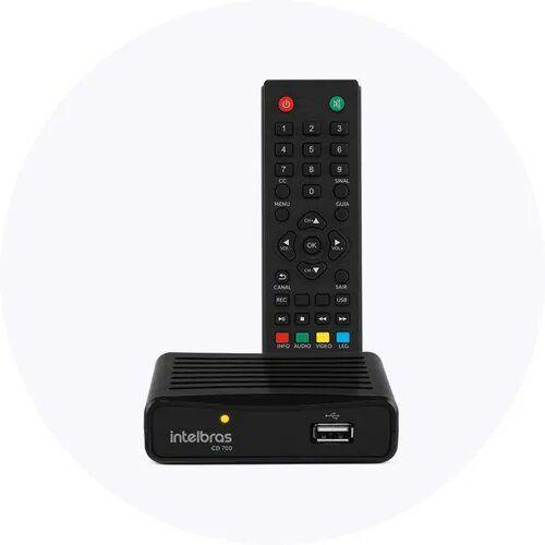 Imagem de Kit 3 Conversor Digital Intelbras Cd 700 para Tv com Gravador