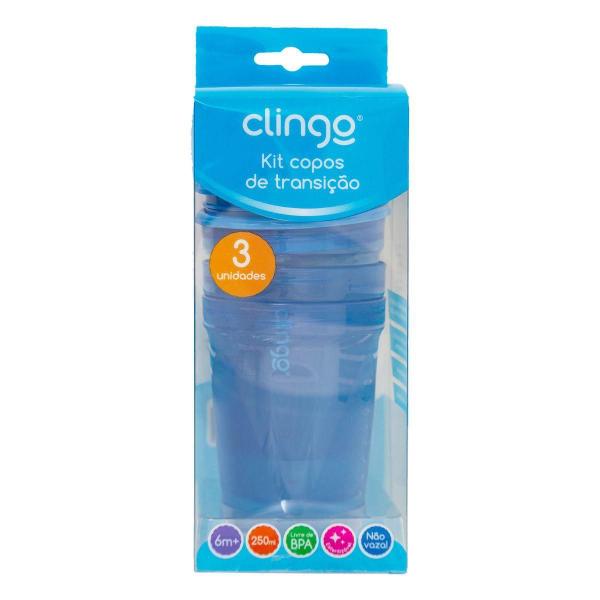 Imagem de Kit 3 Copos De Transição 250 Ml ul Clingo