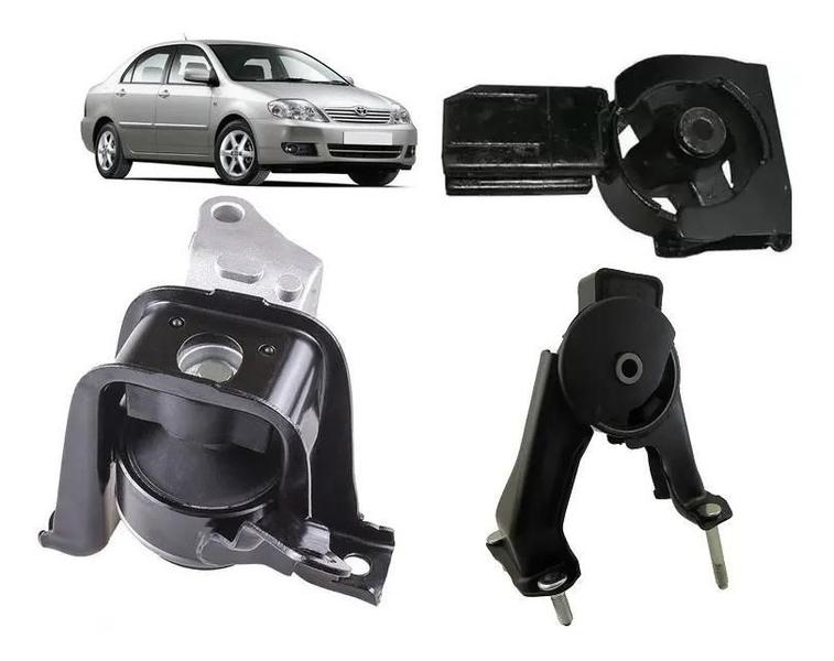 Imagem de Kit 3 Coxim Motor Câmbio Corolla 2003 a 2008 Fielder Automat