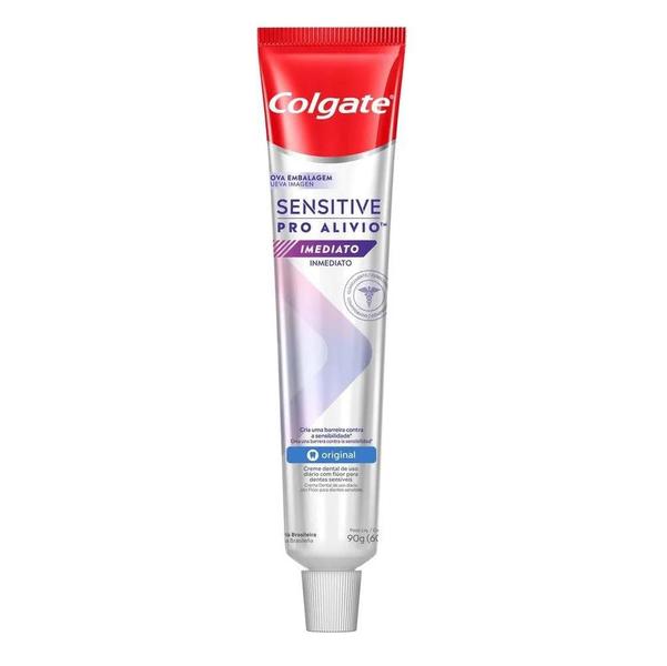 Imagem de Kit 3 Creme Dental Colgate Sensitiva Pro Alivio Imediato 90g