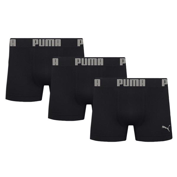 Imagem de Kit 3 Cuecas Boxer Puma Sem Costura Masculino