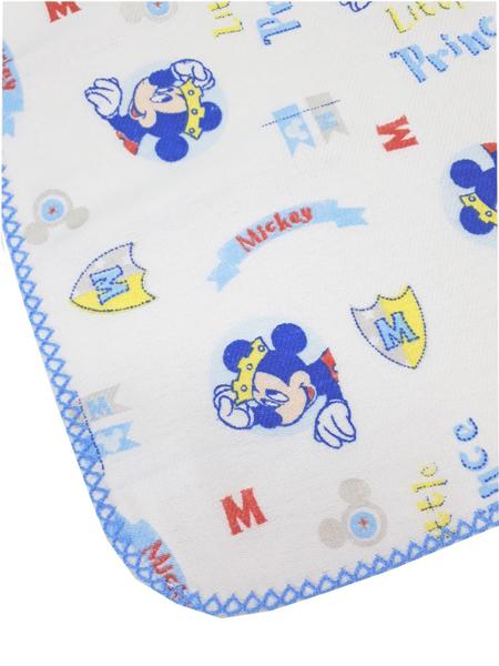 Imagem de Kit 3 Cueiro Bebe Flanelado Mickey/minnie 80x80cm C/ Crochê