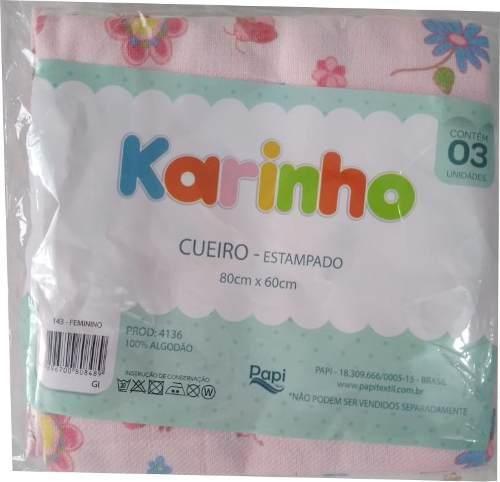 Imagem de Kit 3 Cueros Estampado Karinho (4136)