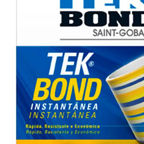 Imagem de Kit  3 De 1g Cola Instantânea Multiuso Super Cola TEKBond