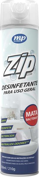 Imagem de Kit 3 desinfetante uso geral casa e pet elimina 99% bacterias e virus spray zip 350ml my place