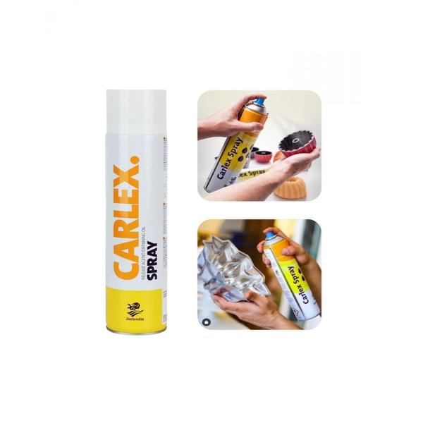 Imagem de Kit 3 Desmoldante Carlex Spray 600ml Zeelandia