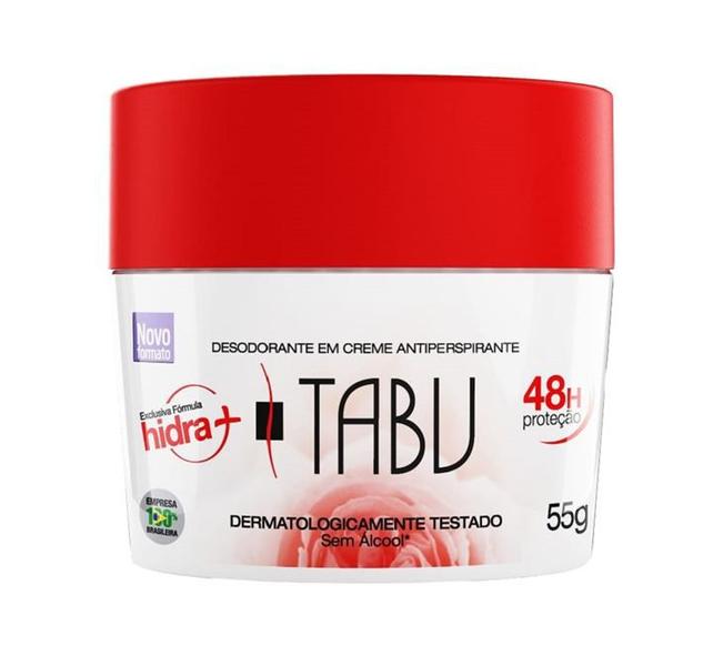 Imagem de KIT 3 DESODORANTE CREME TABU 55g (A ESCOLHER)