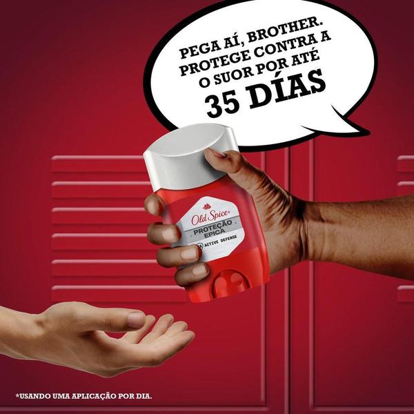 Imagem de Kit 3 Desodorante em Barra Old Spice Proteção Épica Mar Profundo 50g