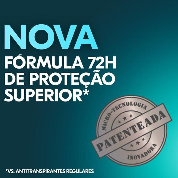 Imagem de Kit 3 Desodorantes Antitranspirante Aerosol Masculino Rexona Invisible 72 horas 250ml