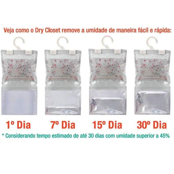 Kit 3 Desumidificador Antimofo Armário Anti Mofo Ordene Imagem de Kit 3 Desumidificador Antimofo Armário Anti Mofo Ordene