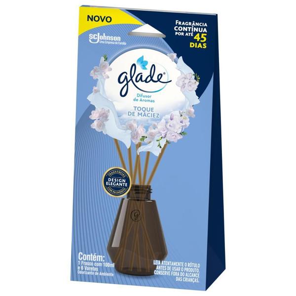 Imagem de Kit 3 Difusores de Ambiente Glade Toque de Maciez 100ml