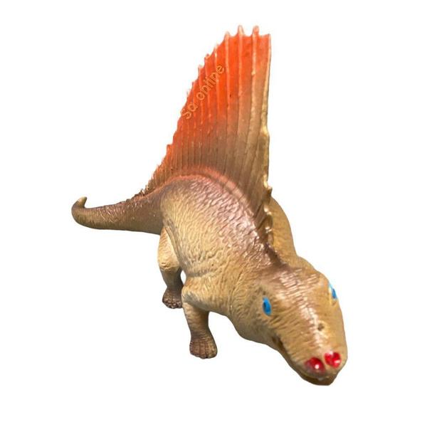 Imagem de Kit 3 Dinossauros De Borracha Miniatura Brinquedo Jurassic