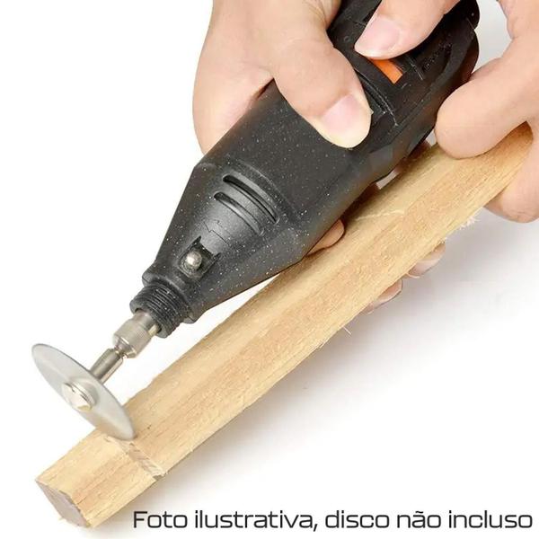 Imagem de Kit 3 Discos Lâminas De Serra 32Mm Com Haste Micro Retíficas