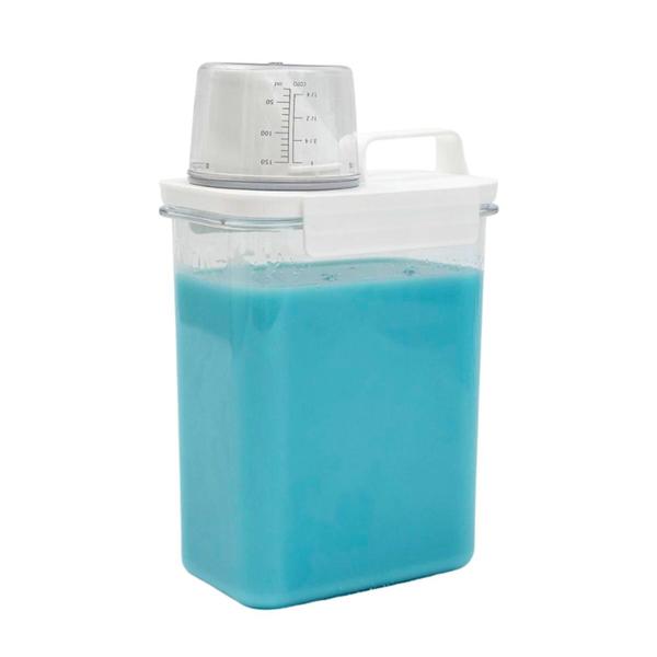 Imagem de Kit 3 Dispenser Pote Hermético Organizador Lavanderia 1,8L