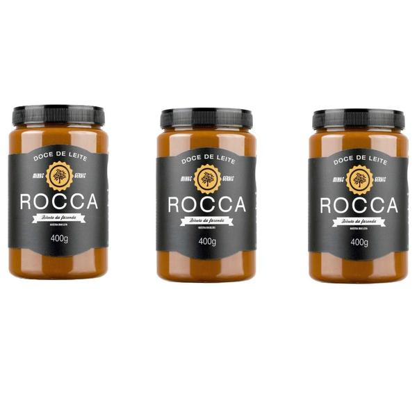 Imagem de Kit 3 Doce de Leite Rocca 400g