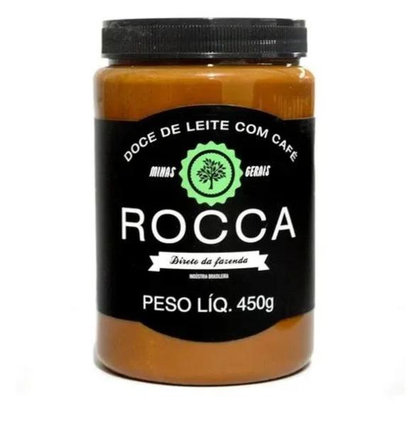 Imagem de Kit 3 Doce De Leite Rocca  450g  Tradicional - Café - Coco