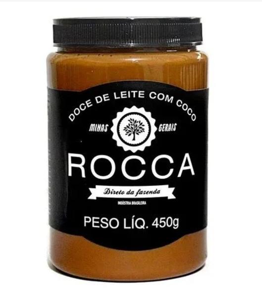 Kit 3 Doce De Leite Rocca 450g Tradicional - Café - Coco Imagem de Kit 3 Doce De Leite Rocca 450g Tradicional - Café - Coco