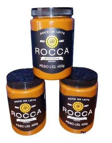 Kit 3 Doce de Leite Rocca 450g Imagem de Kit 3 Doce de Leite Rocca 450g