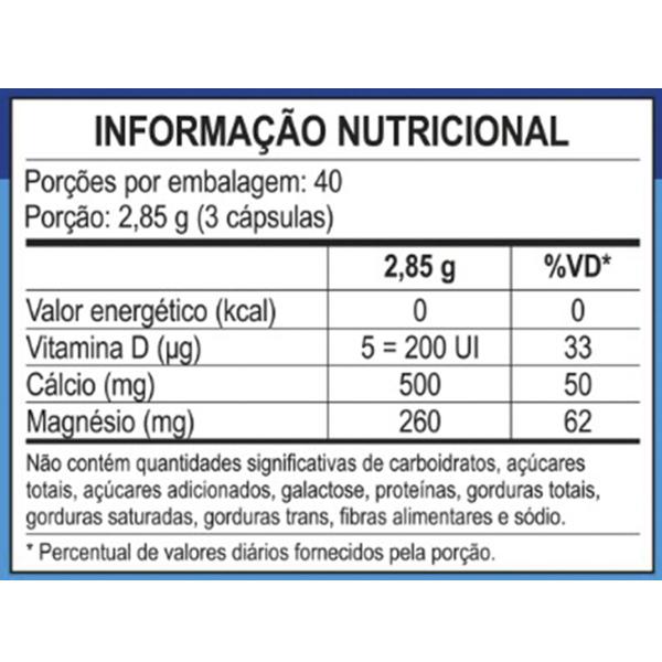 Imagem de Kit 3 Dolomita com Vitamina D Unilife 120 cápsulas