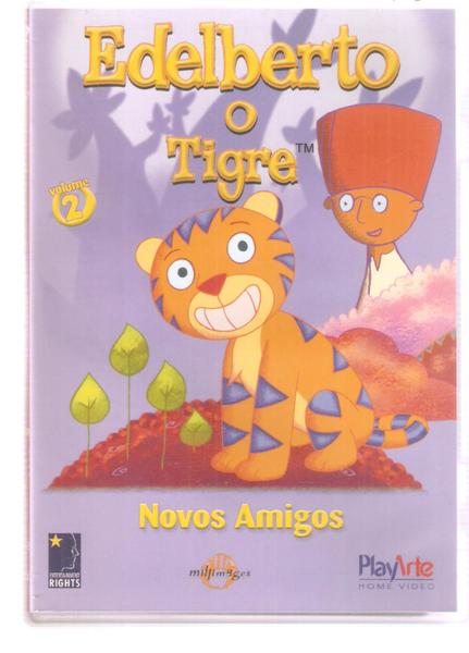 Kit 3 dvd's edelberto o tigre - vol. 2,3 e 4 - PlayArte Imagem de Kit 3 dvd's edelberto o tigre - vol. 2,3 e 4