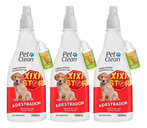 Imagem de Kit 3 Educador Sanitário Xixi Stop Não Pode + Sim Pet Clean