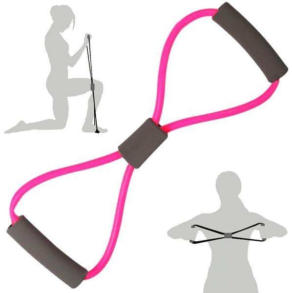 Kit 3 Elasticos Extensor Formato em Oito Tensao Forte, Medio e Leve Liveup Sports Imagem de Kit 3 Elasticos Extensor Formato em Oito Tensao Forte, Medio e Leve Liveup Sports