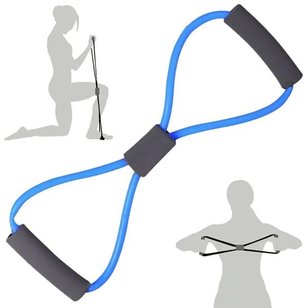 Kit 3 Elasticos Extensor Formato em Oito Tensao Forte, Medio e Leve Liveup Sports Imagem de Kit 3 Elasticos Extensor Formato em Oito Tensao Forte, Medio e Leve Liveup Sports