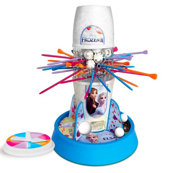 Kit 3 em 1 Jogo Tira Varejas Educativo Frozen + Caneca e Copo Anna Elsa - Elka Imagem de Kit 3 em 1 Jogo Tira Varejas Educativo Frozen + Caneca e Copo Anna Elsa