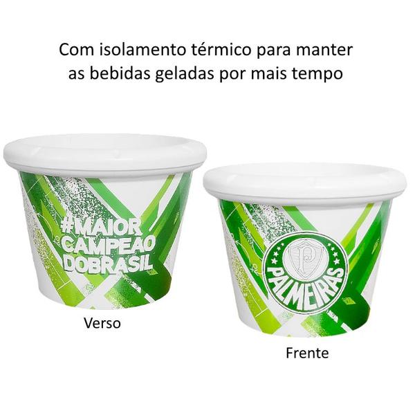 Imagem de Kit 3 em 1 Palmeiras Porta Garrafa Lata e Balde de Cerveja