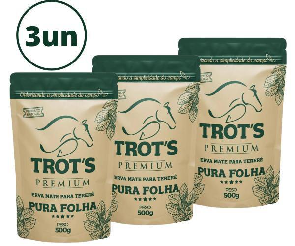 Imagem de Kit 3 Ervas De Terere Trots Premium 500g Cada Sabores