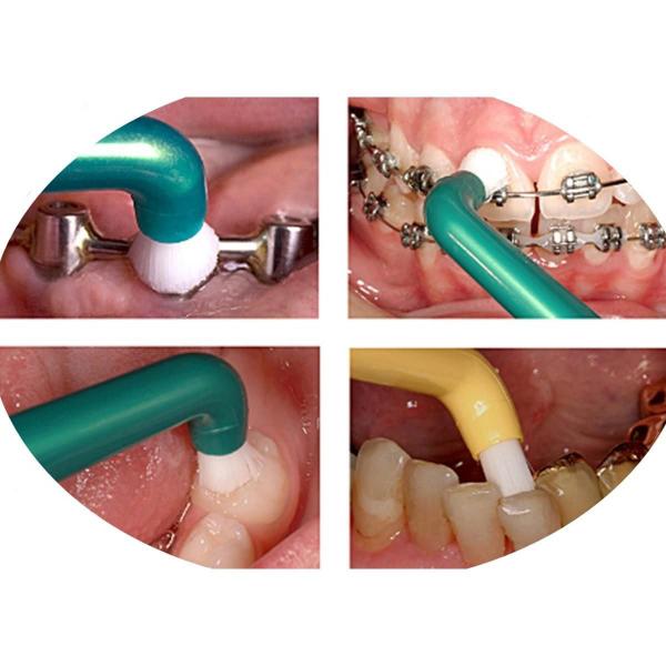 Kit 3 Escova Dental Unitufo Cônica Limpeza Entre Os Dentes - Medfio Unitufo Imagem de Kit 3 Escova Dental Unitufo Cônica Limpeza Entre Os Dentes
