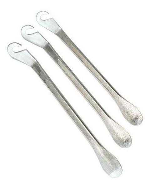 Kit 3 Espátulas De Aço Para Tirar Pneu Bike - Icetoolz Imagem de Kit 3 Espátulas De Aço Para Tirar Pneu Bike