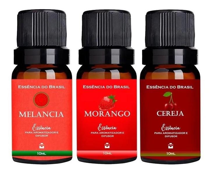 Imagem de Kit 3 Essências Aromatizador / Difusor Frutas Vermelhas