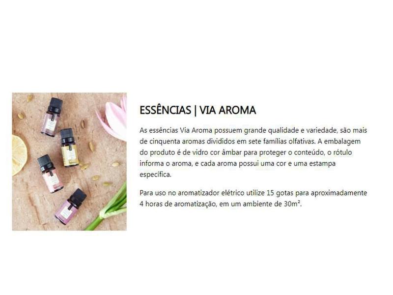 Imagem de Kit 3 Essências Atenas/Jardim De Gerânio - 10Ml Via Aroma