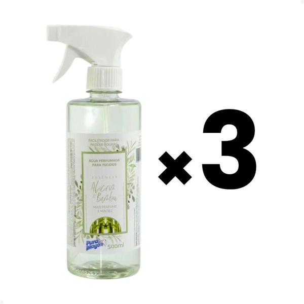 Imagem de Kit 3 Facilitador de Passar Roupas Pura Magia - Alecrim e Bambu 500ml - Aromallis