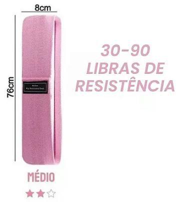 Kit 3 Faixa Elástica Hip Mini Band Treino Exercício Academia - alto nível fitness Imagem de Kit 3 Faixa Elástica Hip Mini Band Treino Exercício Academia