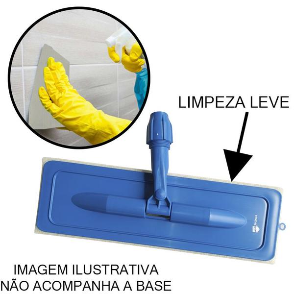 Imagem de Kit 3 Fibra Limpeza Leve Abrasiva Para Suporte LT Plus Branca 40cm