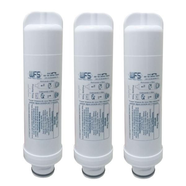 Imagem de Kit 3 Filtro Refil compatível Purificador Electrolux PE10 (equivalente PAPPCA20)