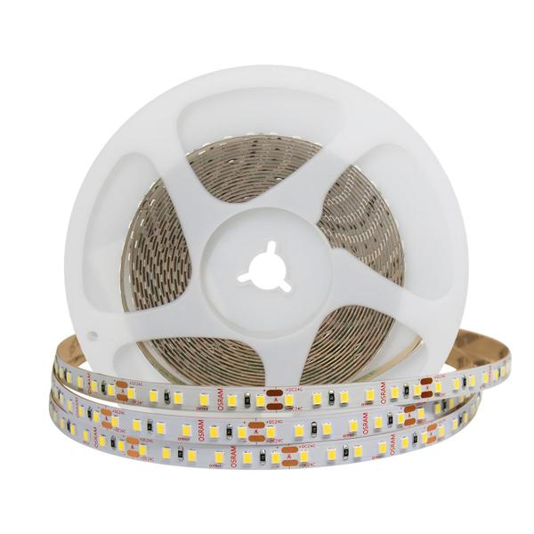 Kit 3 Fita Led Osram Alto Brilho 2835 120 leds/m 24v 5m 12w/m Imagem de Kit 3 Fita Led Osram Alto Brilho 2835 120 leds/m 24v 5m 12w/m