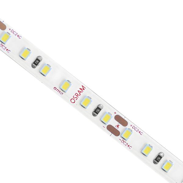 Kit 3 Fita Led Osram Alto Brilho 2835 120 leds/m 24v 5m 12w/m Imagem de Kit 3 Fita Led Osram Alto Brilho 2835 120 leds/m 24v 5m 12w/m