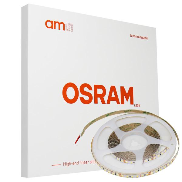Kit 3 Fita Led Osram Alto Brilho 2835 120 leds/m 24v 5m 12w/m Imagem de Kit 3 Fita Led Osram Alto Brilho 2835 120 leds/m 24v 5m 12w/m
