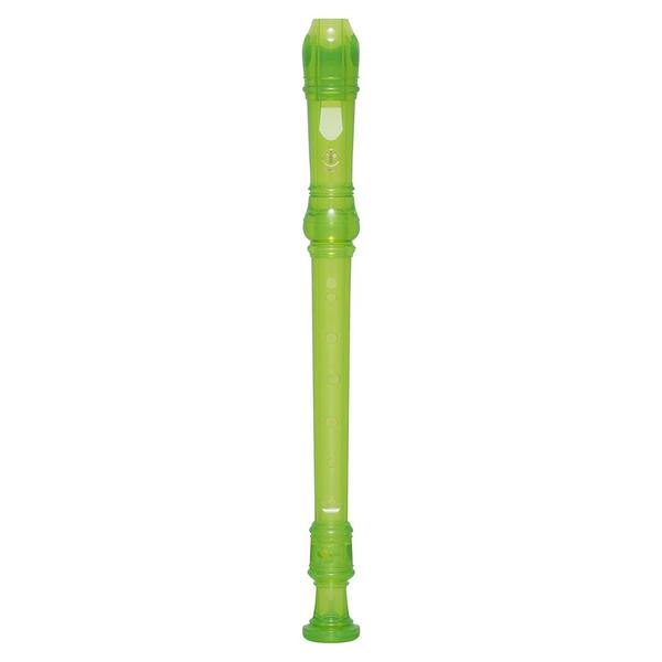 Imagem de Kit 3 Flautas Doce Soprano Germânica Em C YRS-20G Verde Yamaha